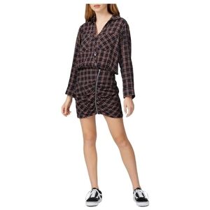 Verinica Beard Karen Plaid Dress Size 12